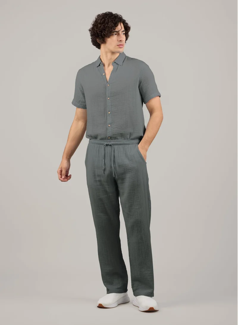 جاست نيتشر قميص تيم بقصّة مريحة